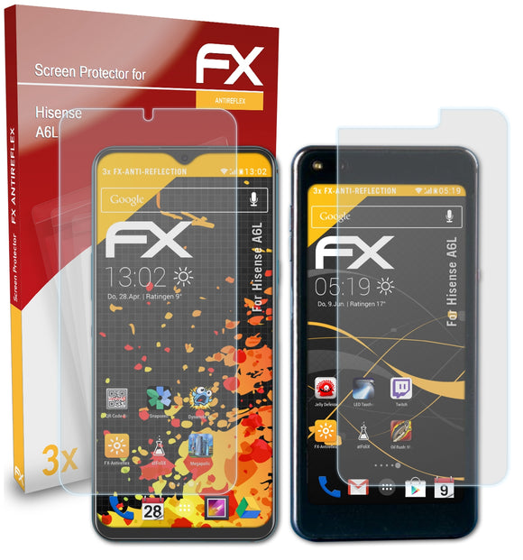atFoliX FX-Antireflex Displayschutzfolie für Hisense A6L