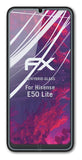 Glasfolie atFoliX kompatibel mit Hisense E50 Lite, 9H Hybrid-Glass FX
