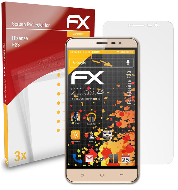 atFoliX FX-Antireflex Displayschutzfolie für Hisense F23