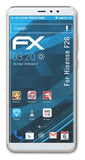 atFoliX Schutzfolie kompatibel mit Hisense F26, ultraklare FX Folie (3X)