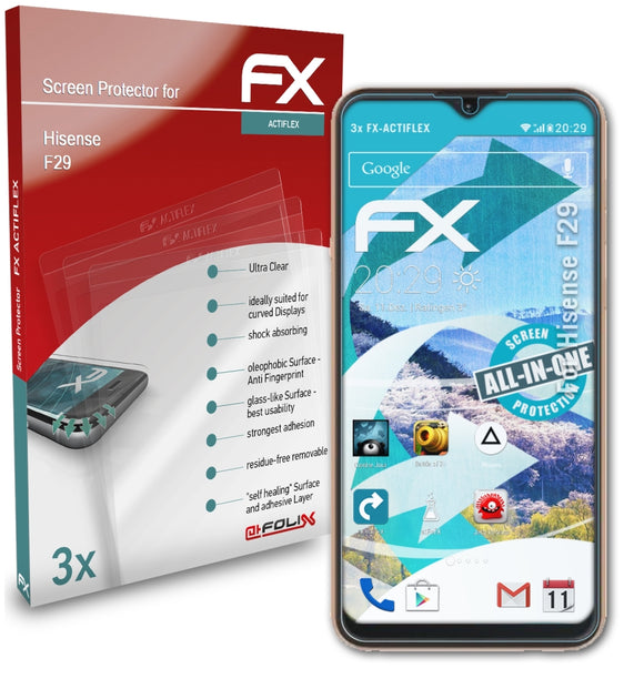 atFoliX FX-ActiFleX Displayschutzfolie für Hisense F29