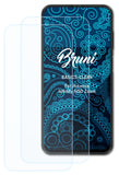 Schutzfolie Bruni kompatibel mit Hisense Infinity H50 Zoom, glasklare (2X)