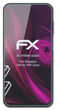 Glasfolie atFoliX kompatibel mit Hisense Infinity H50 Zoom, 9H Hybrid-Glass FX