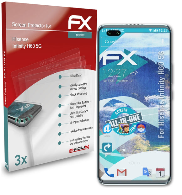atFoliX FX-ActiFleX Displayschutzfolie für Hisense Infinity H60 5G