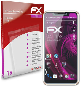 atFoliX FX-Hybrid-Glass Panzerglasfolie für Homtom H10