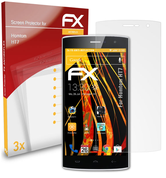 atFoliX FX-Antireflex Displayschutzfolie für Homtom HT7