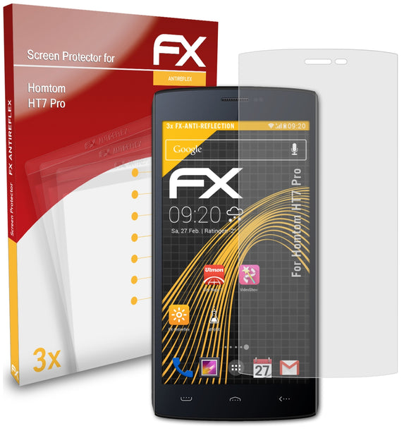 atFoliX FX-Antireflex Displayschutzfolie für Homtom HT7 Pro