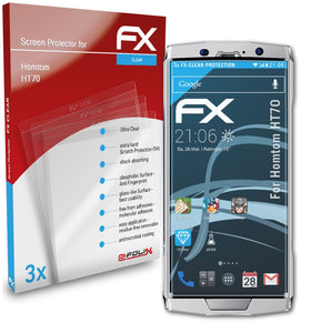 atFoliX FX-Clear Schutzfolie für Homtom HT70