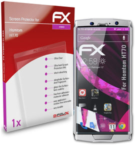 atFoliX FX-Hybrid-Glass Panzerglasfolie für Homtom HT70