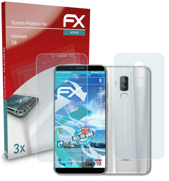 atFoliX FX-ActiFleX Displayschutzfolie für Homtom S8