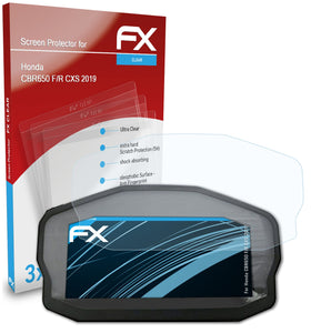 atFoliX FX-Clear Schutzfolie für Honda CBR650 F/R CXS (2019)