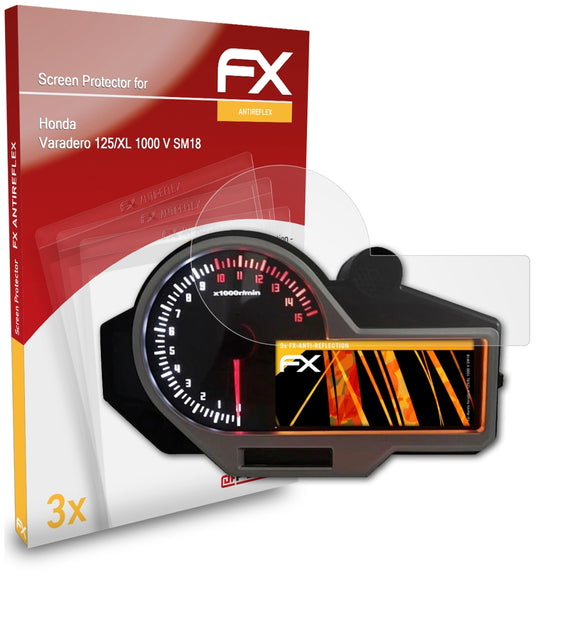 atFoliX FX-Antireflex Displayschutzfolie für Honda Varadero 125/XL 1000 V (SM18)