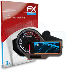 atFoliX FX-Clear Schutzfolie für Honda Varadero 125/XL 1000 V (SM18)