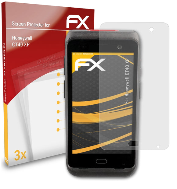 atFoliX FX-Antireflex Displayschutzfolie für Honeywell CT40 XP