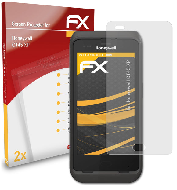 atFoliX FX-Antireflex Displayschutzfolie für Honeywell CT45 XP