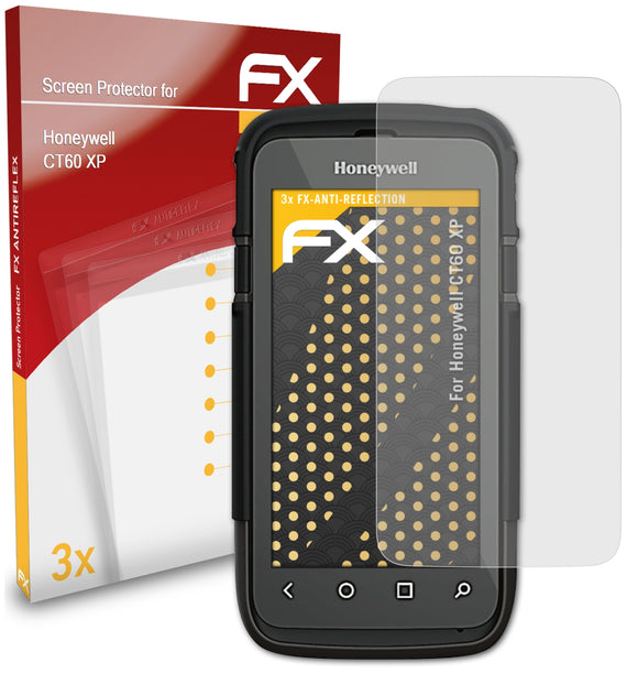 atFoliX FX-Antireflex Displayschutzfolie für Honeywell CT60 XP