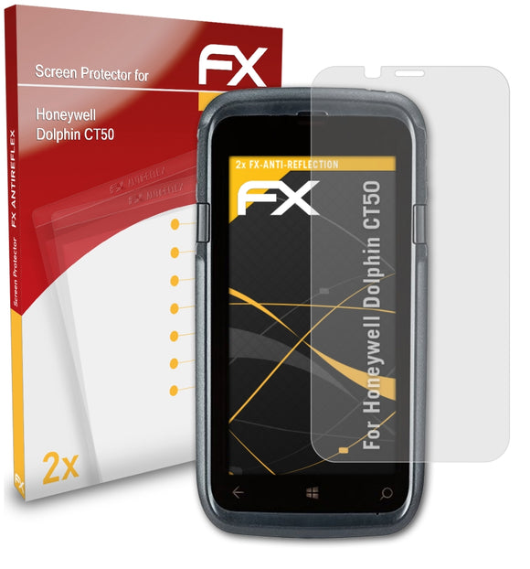 atFoliX FX-Antireflex Displayschutzfolie für Honeywell Dolphin CT50