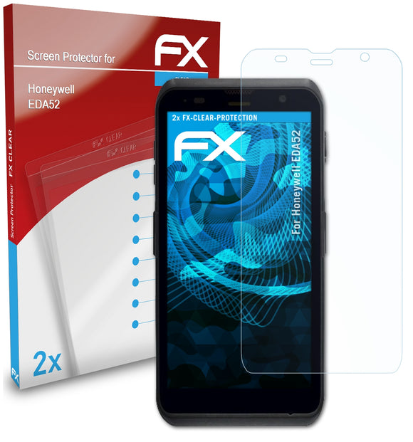atFoliX FX-Clear Schutzfolie für Honeywell EDA52