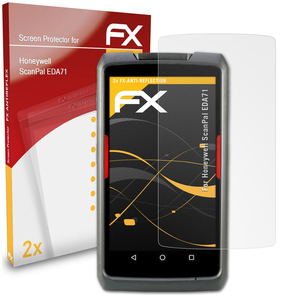 atFoliX FX-Antireflex Displayschutzfolie für Honeywell ScanPal EDA71