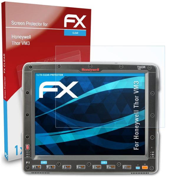 atFoliX FX-Clear Schutzfolie für Honeywell Thor VM3