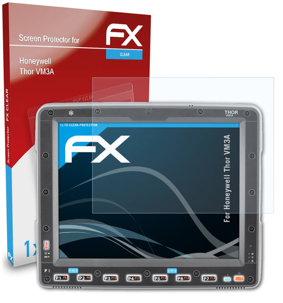 atFoliX FX-Clear Schutzfolie für Honeywell Thor VM3A