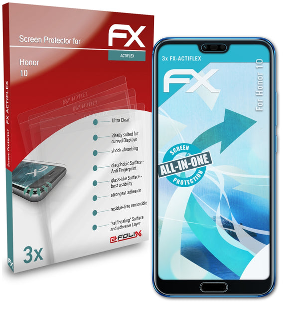 atFoliX FX-ActiFleX Displayschutzfolie für Honor 10