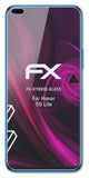 Glasfolie atFoliX kompatibel mit Honor 50 Lite, 9H Hybrid-Glass FX