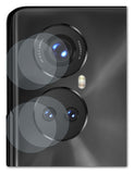 Schutzfolie Bruni kompatibel mit Honor 50 Pro Lens, glasklare (2X)