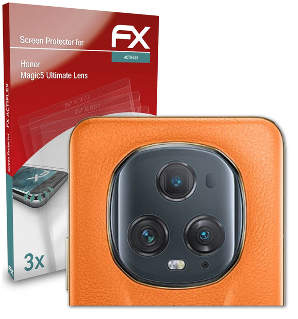 atFoliX FX-ActiFleX Displayschutzfolie für Honor Magic5 Ultimate Lens