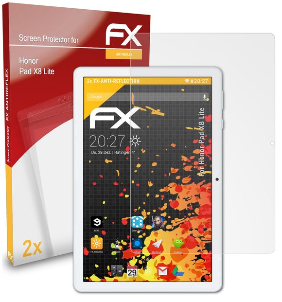 atFoliX FX-Antireflex Displayschutzfolie für Honor Pad X8 Lite