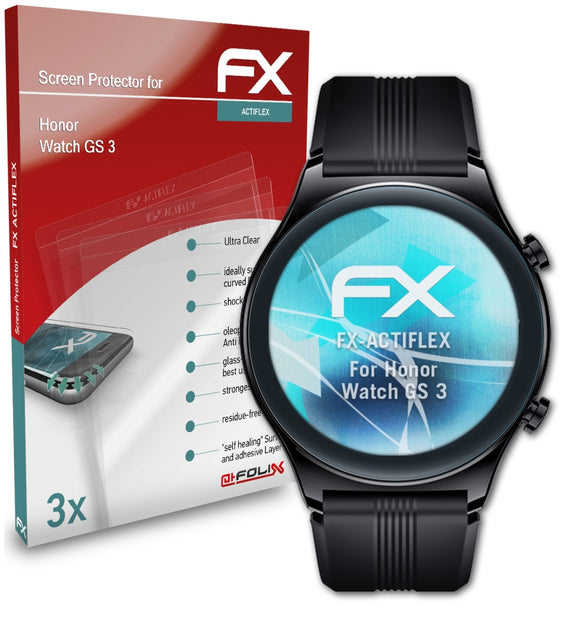 atFoliX FX-ActiFleX Displayschutzfolie für Honor Watch GS 3