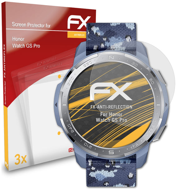 atFoliX FX-Antireflex Displayschutzfolie für Honor Watch GS Pro
