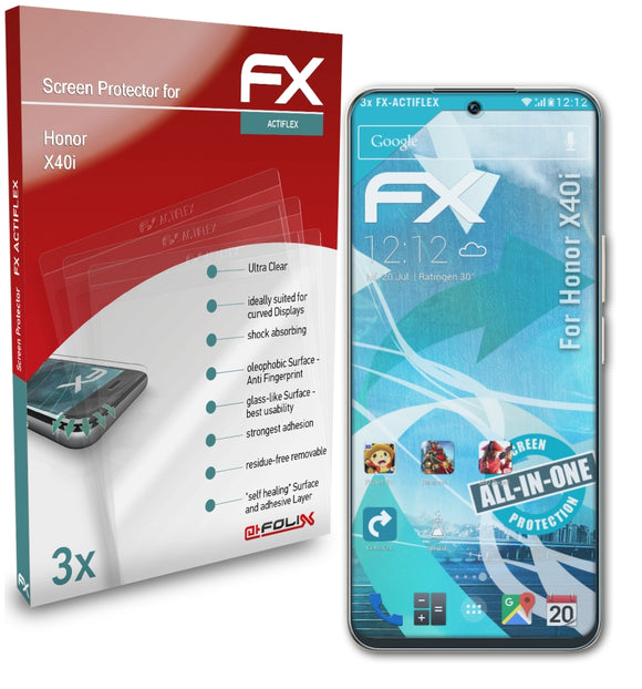 atFoliX FX-ActiFleX Displayschutzfolie für Honor X40i
