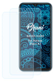Schutzfolie Bruni kompatibel mit Hotwav Pearl K1, glasklare (2X)