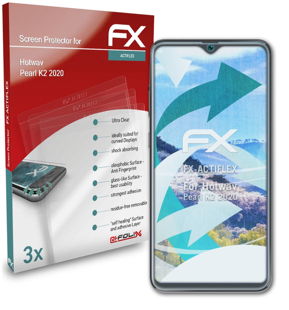 atFoliX FX-ActiFleX Displayschutzfolie für Hotwav Pearl K2 (2020)