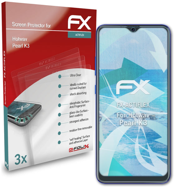 atFoliX FX-ActiFleX Displayschutzfolie für Hotwav Pearl K3