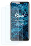 Schutzfolie Bruni kompatibel mit Hotwav Symbol Max, glasklare (2X)