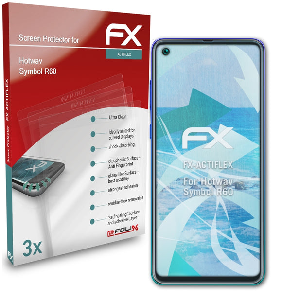 atFoliX FX-ActiFleX Displayschutzfolie für Hotwav Symbol R60