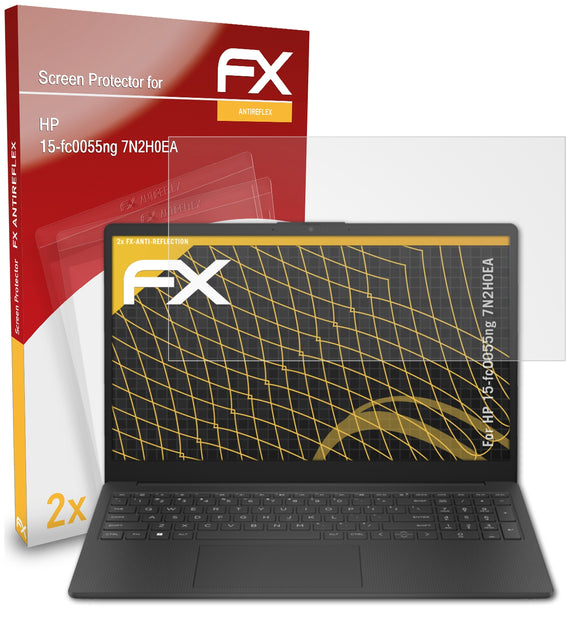 atFoliX FX-Antireflex Displayschutzfolie für HP 15-fc0055ng (7N2H0EA)