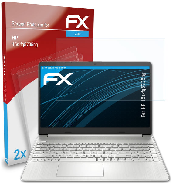 atFoliX FX-Clear Schutzfolie für HP 15s-fq5735ng