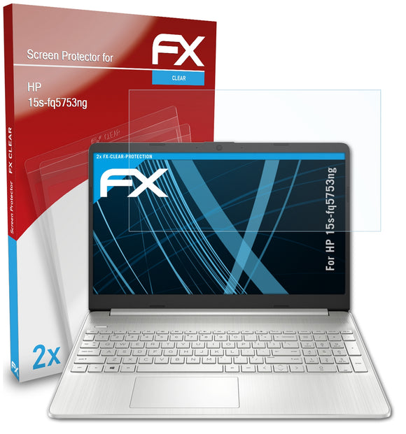 atFoliX FX-Clear Schutzfolie für HP 15s-fq5753ng