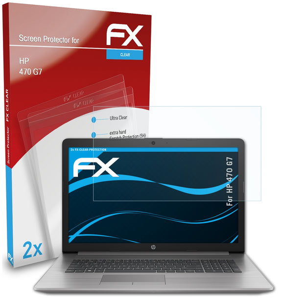 atFoliX FX-Clear Schutzfolie für HP 470 G7