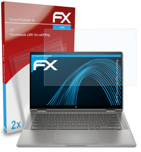 atFoliX FX-Clear Schutzfolie für HP Chromebook x360 (14c-ca0430ng)