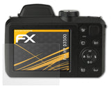 Panzerfolie atFoliX kompatibel mit HP D3500, entspiegelnde und stoßdämpfende FX (3X)