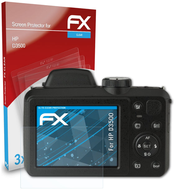 atFoliX FX-Clear Schutzfolie für HP D3500