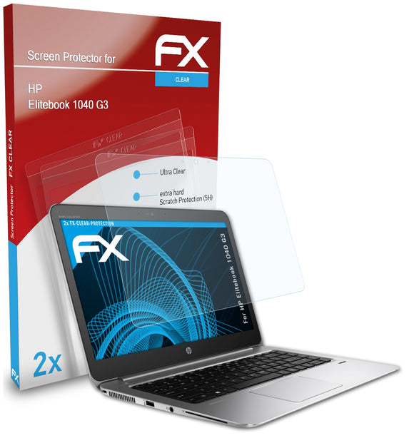 atFoliX FX-Clear Schutzfolie für HP Elitebook 1040 G3