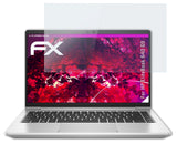 Glasfolie atFoliX kompatibel mit HP EliteBook 640 G9, 9H Hybrid-Glass FX