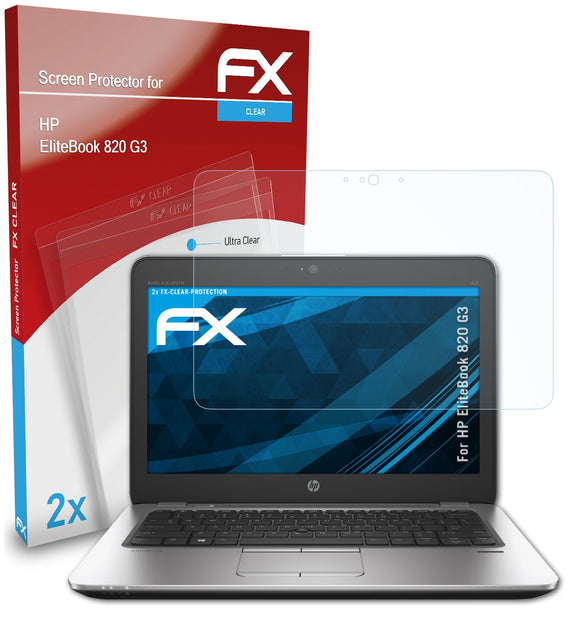 atFoliX FX-Clear Schutzfolie für HP EliteBook 820 G3