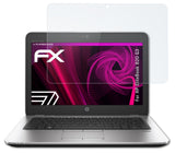 Glasfolie atFoliX kompatibel mit HP EliteBook 820 G3, 9H Hybrid-Glass FX