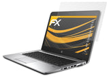 Panzerfolie atFoliX kompatibel mit HP EliteBook 840 G3, entspiegelnde und stoßdämpfende FX (2X)